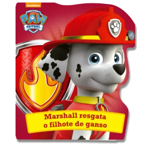 Livro De Historia Paw Patrol Marshall - Não Disponível - Livros