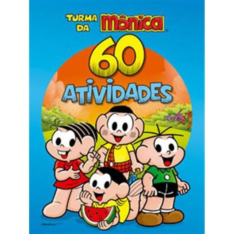 Livro Turma Da Mônica 60 Atividades Ciranda Cultural (MP)