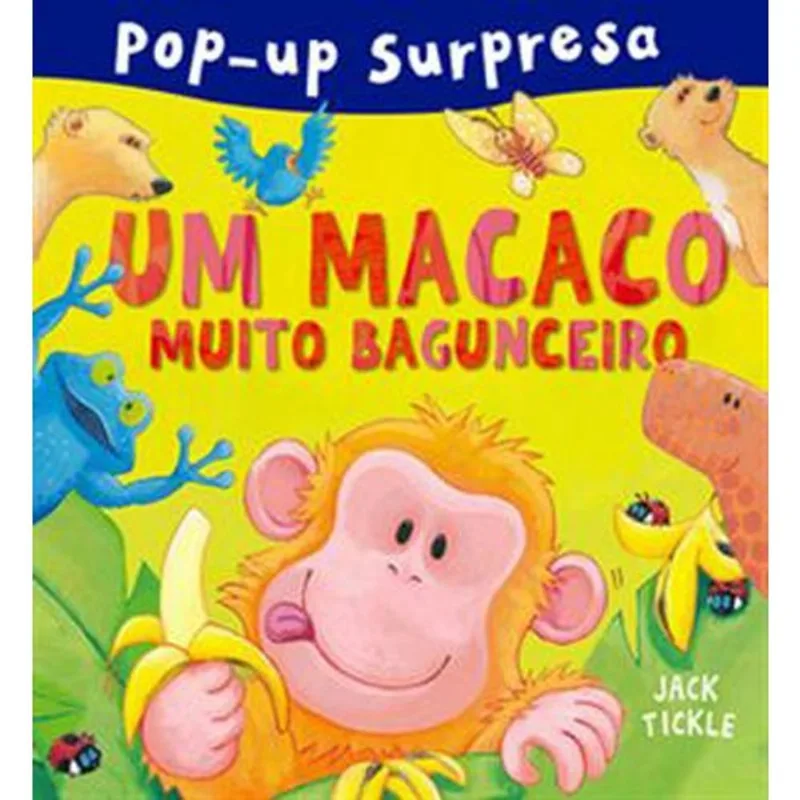 Livro Um Macaco Muito Bagunceiro Ciranda Cultural (MP)