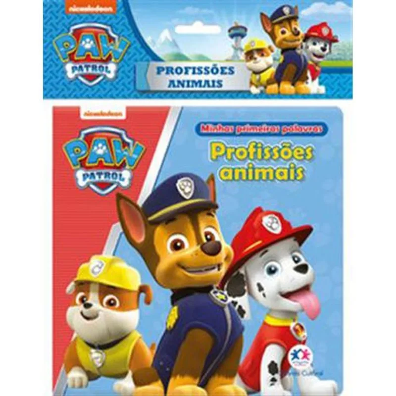 Livro Patrulha Canina Profissões Animais Ciranda Cultural (MP)