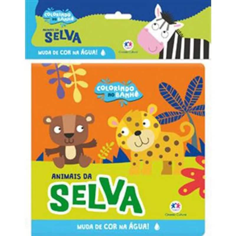 Livro Animais Da Selva Ciranda Cultural (MP)