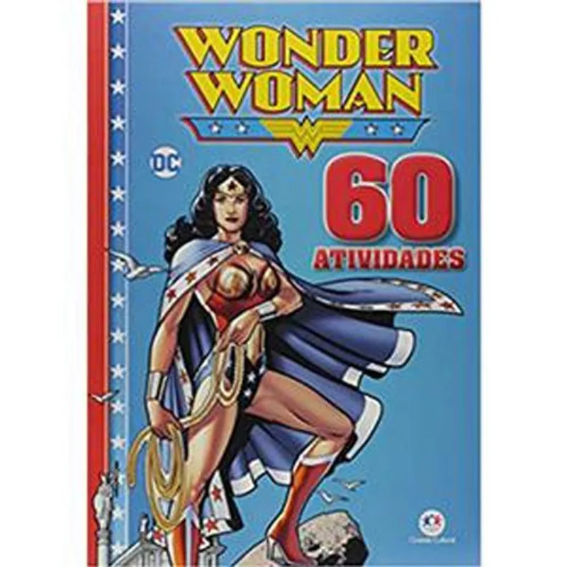 Livro 60 Atividades Wonder Woman Ciranda Cultural (MP)