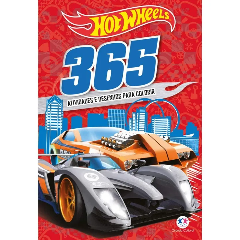 HOT WHEELS - 365 ATIVIDADES E DESENHOS - CIRANDA CULTURAL