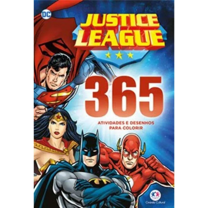 365 Ativ E Des P Colorir Liga Da Justica