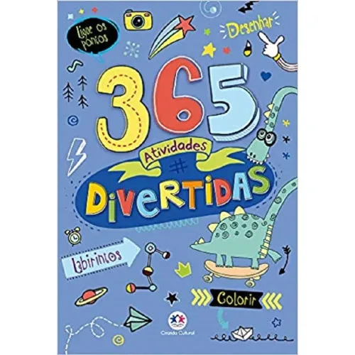 LIVRO 365 ATIVIDADES DIVERTIDAS - Ciranda Cultural - Livros