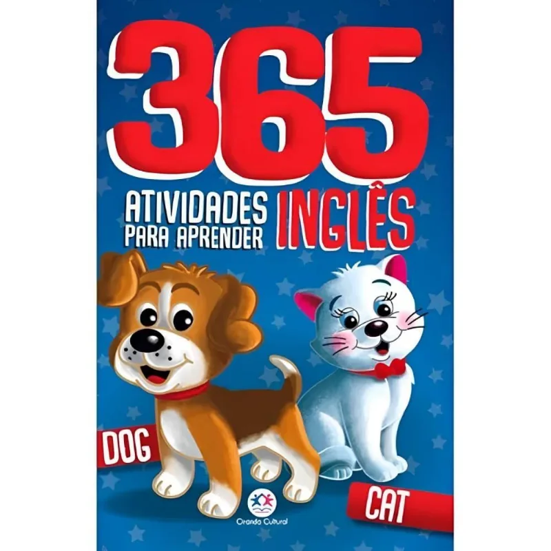 Livro 365 Atividades Para Aprender Inglês Ciranda Cultural - 9788538090328