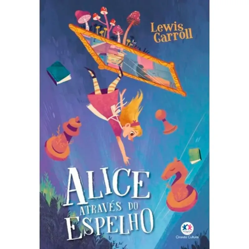 Livro Alice Através Do Espelho Ciranda Cultural (MP)