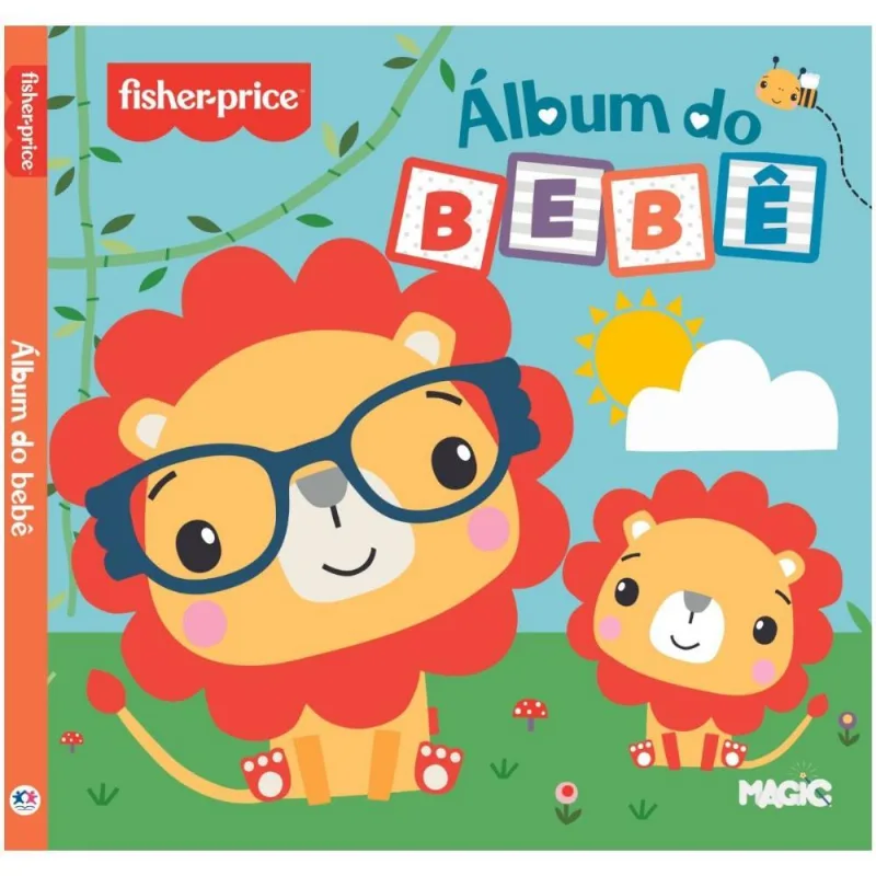 ALBUM DO BEBE FISHER-PRICE 36PGS 25X25CM.