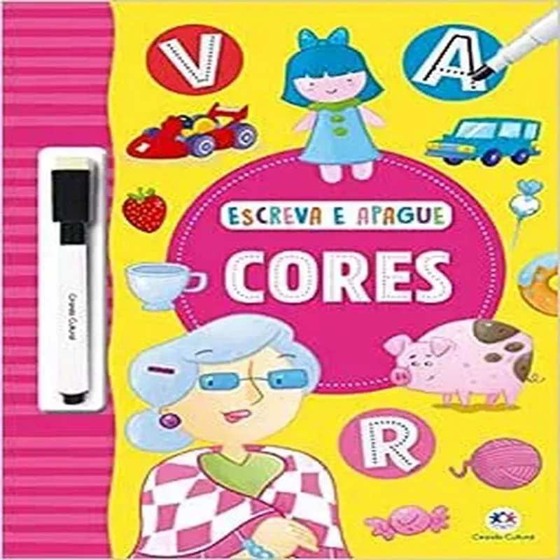 Livro Escreva E Apague - Cores (MP)