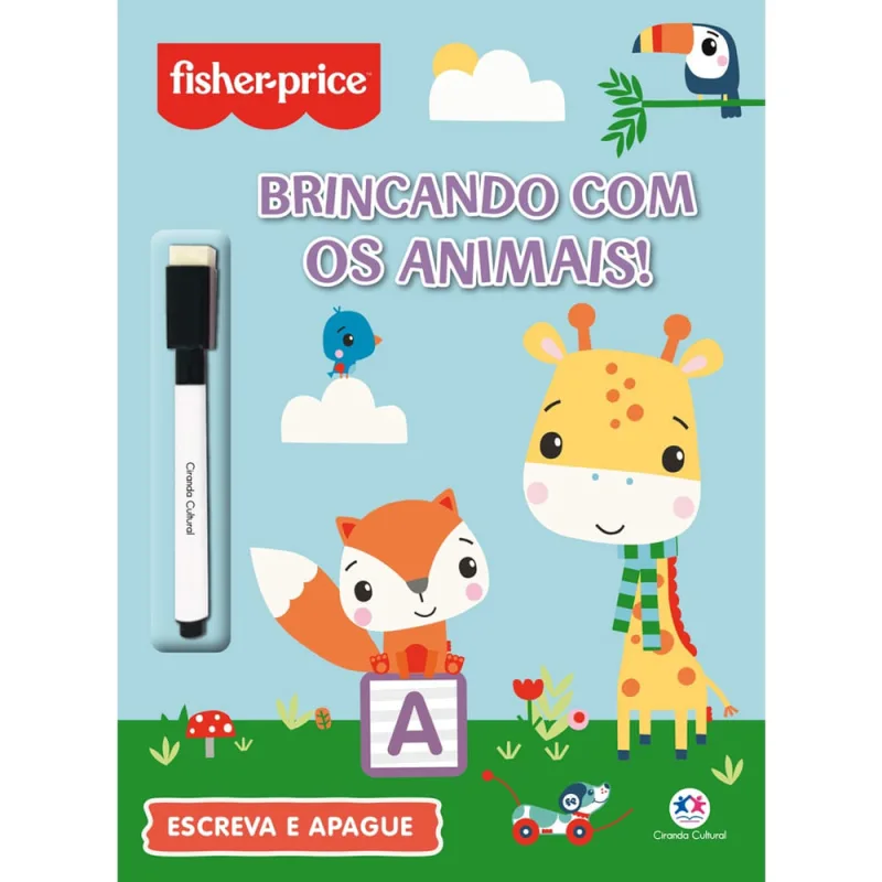 Fisher-Price Brincando com os Animais Paloma Blanca Alves Barbieri 2ª Edição Capa Comum - Ciranda Cultural - Livros