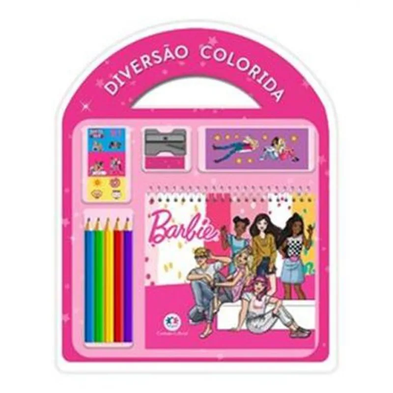 Livro Barbie Diversão Colorida Ciranda Cultural (MP)