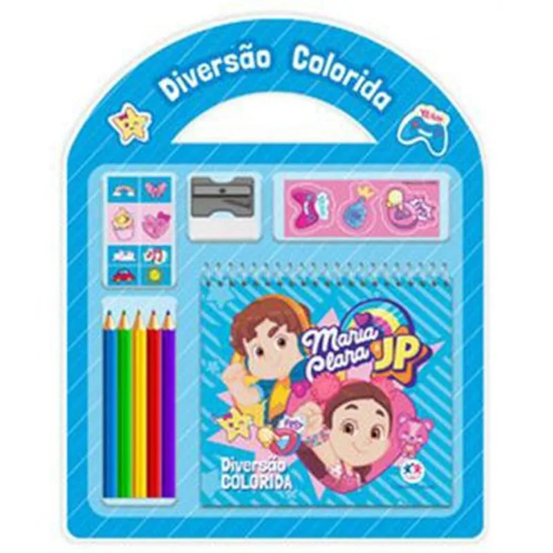 Livro Maria Clara E Jp Diversão Colorida Ciranda Cultural (MP)