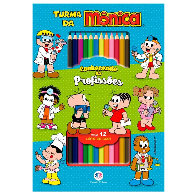 Livro Turma Da Monica Conhecendo as Profissões Ciranda Cultural - Ciranda Cultural - Utilidades E Casa