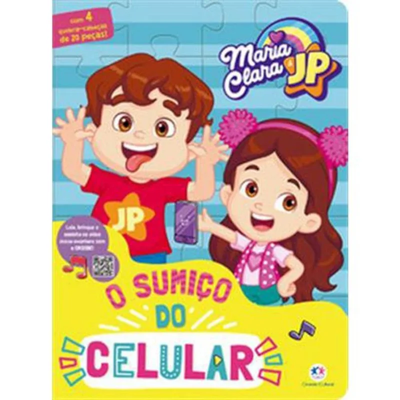 Livro Maria Clara E Jp O Sumiço Do Celular Ciranda Cultural (MP)