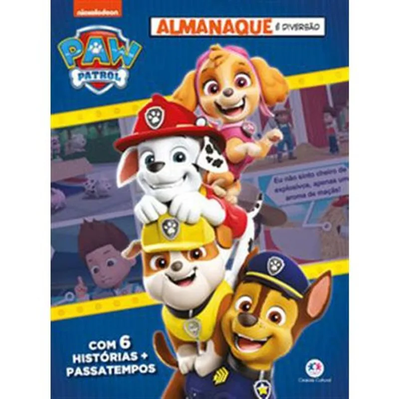 Livro Patrulha Canina Almanaque Ciranda Cultural (MP)