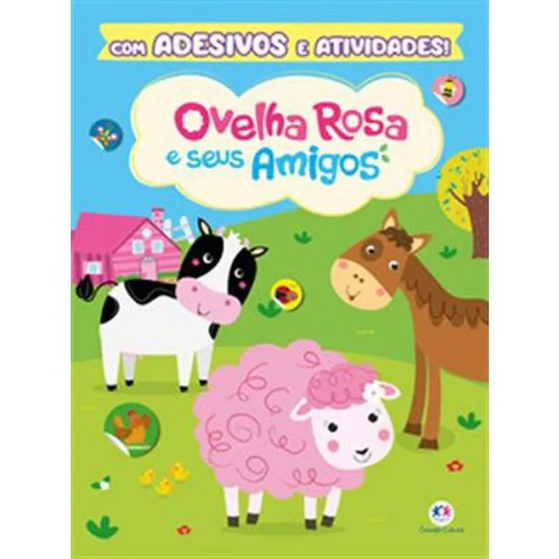 Livro A Ovelha Rosa E Seus Amigos Ciranda Cultural (MP)