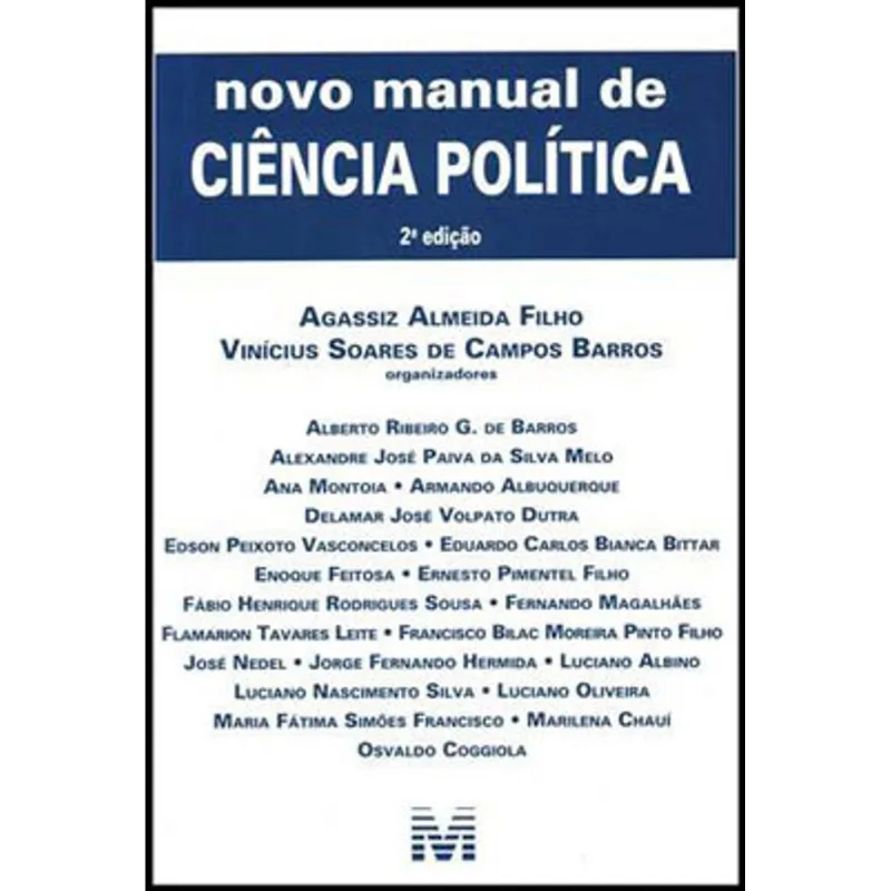 NOVO MANUAL DE CIÊNCIA POLÍTICA - 2 ED./2013