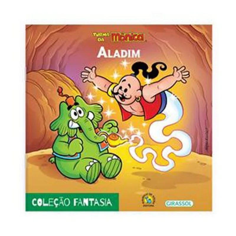 Livro Turma Da Mônica Fantasia Aladim Girassol Brasil (MP)