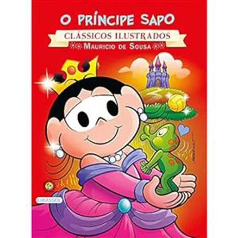 Livro Turma Da Mônica Clássicos Ilustrados O Príncipe Sapo Gi Rassol Brasil (MP)