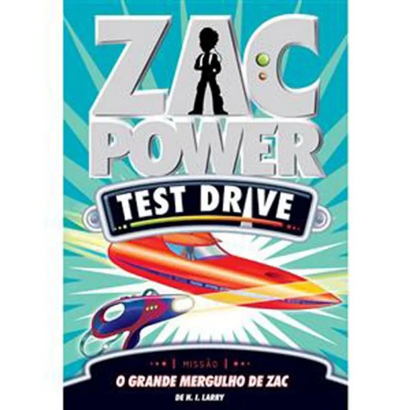 Livro Zac Power Test Drive 15 O Grande Mergulho De Zac Fundamen To (MP)