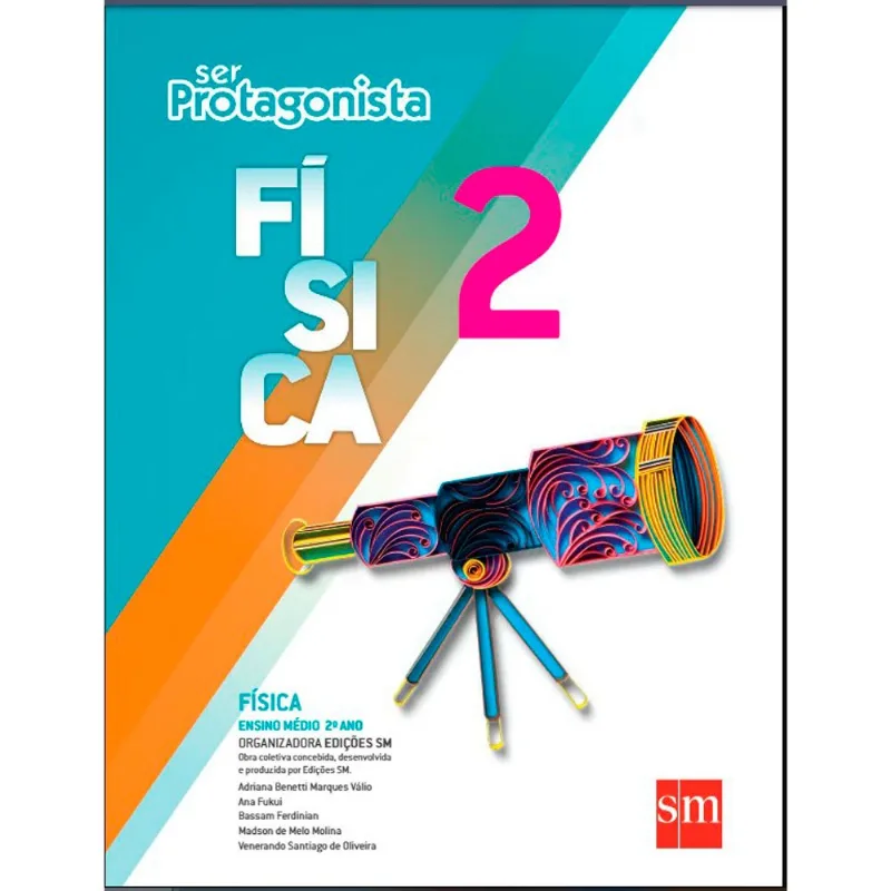 Livro Ser Protagonista Fisica 2 Editora SM (MP)