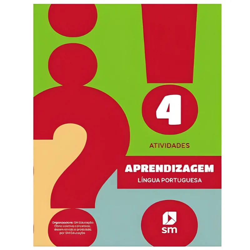 Livro Aprendizagem Lingua Portuguesa 4° Ano 2ª Edição 2022 Editora SM (MP)