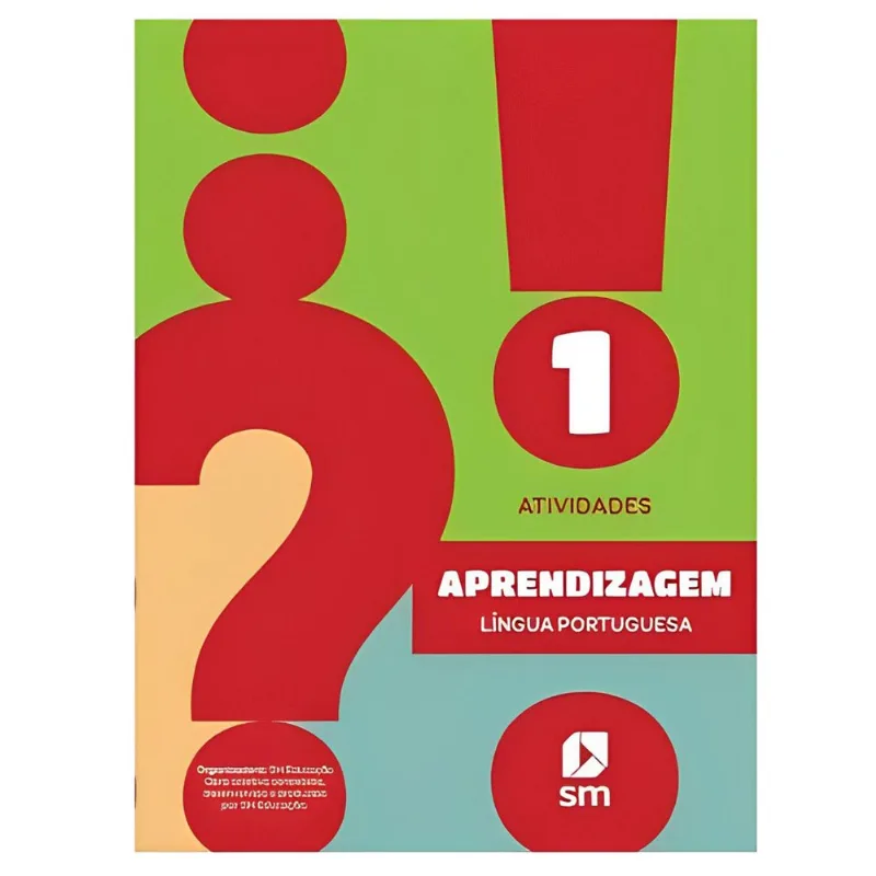 Livro Aprendizagem Lingua Portuguesa 1° Ano 2ª Edição 2022 Editora SM (MP)