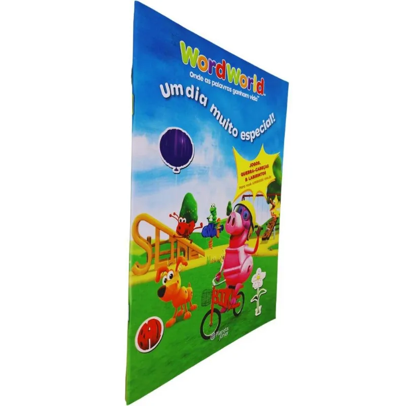 Wordworld: Um Dia Muito Especial! Jogos, Quebra-cabeças E Labirintos Para Você Aprender Inglês