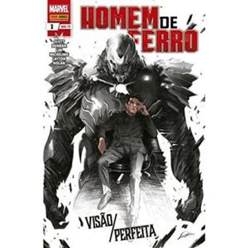 Livro Homem De Ferro 3 + Envelope Com 4 Figurinhas Panini Books (MP)