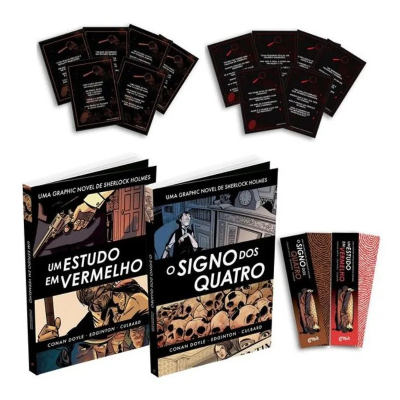 COMBO SHERLOCK HOLMES - HQS INÉDITAS