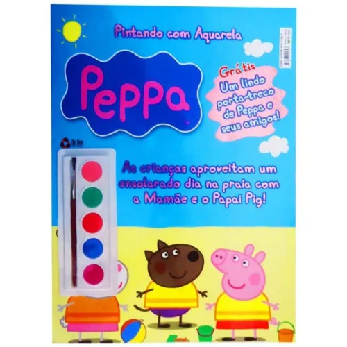 Peppa Pig Pintando Com Aquarela - AQUARELA - Livros