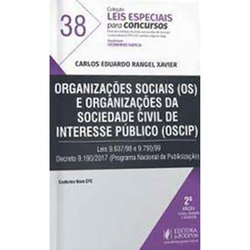 ORGANIZAÇÕES SOCIAIS (OS) E ORGANIZAÇÕES DA SOCIEDADE CIVIL DE INTERESSE PÚBLICO (OSCIP)