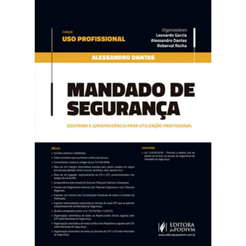 MANDADO DE SEGURANÇA - 2019
