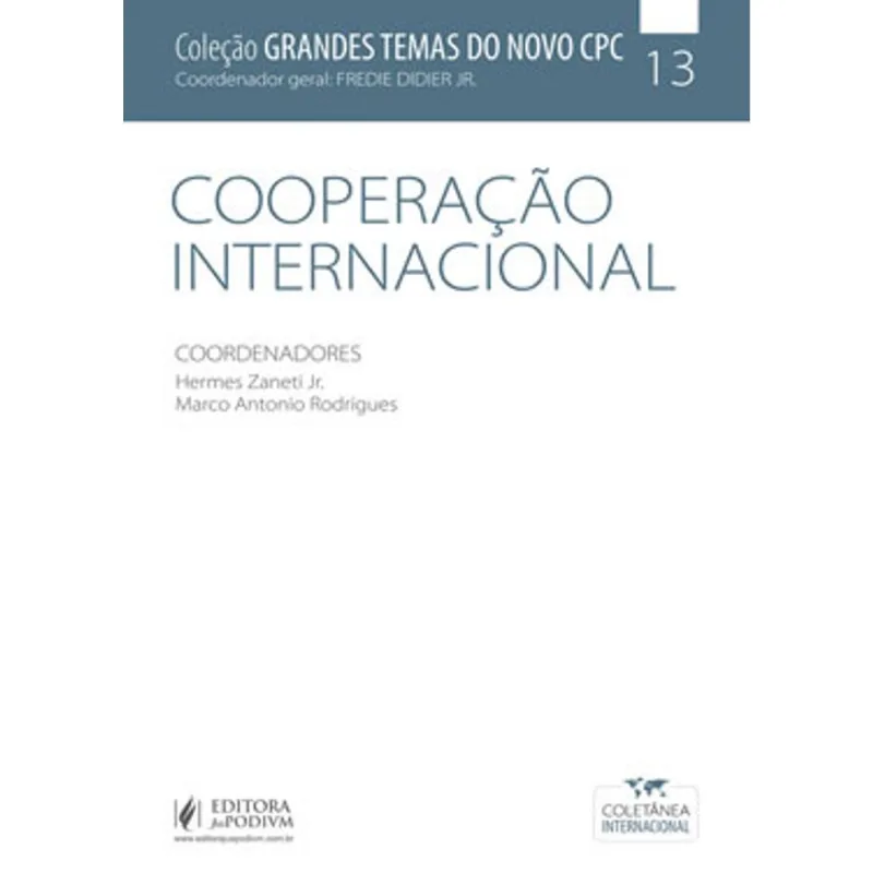 COOPERAÇÃO INTERNACIONAL - 2019 - VOL. 13