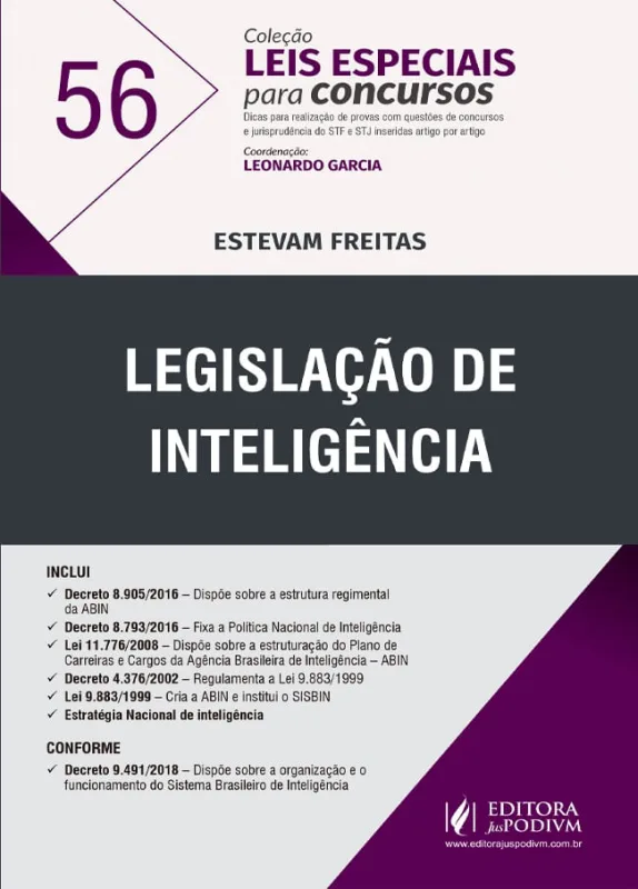 Legislação De Inteligência - LC - Livros