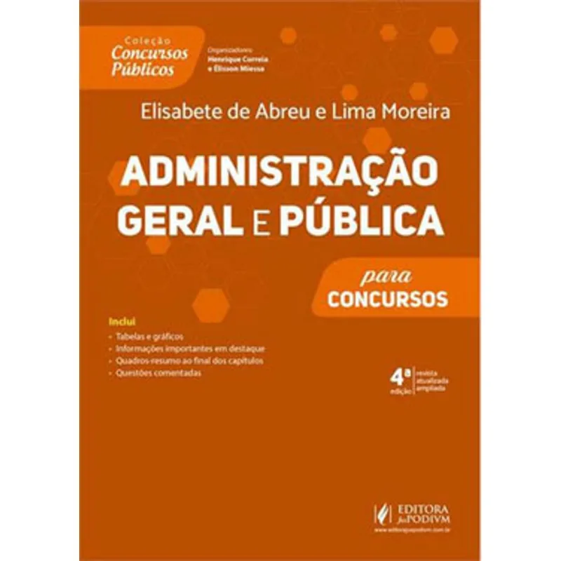 ADMINISTRAÇÃO GERAL E PÚBLICA PARA CONCURSOS - 2019
