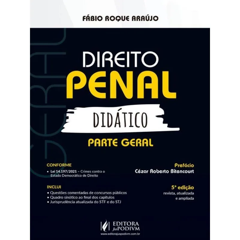 DIREITO PENAL DIDÁTICO - PARTE GERAL - 2022