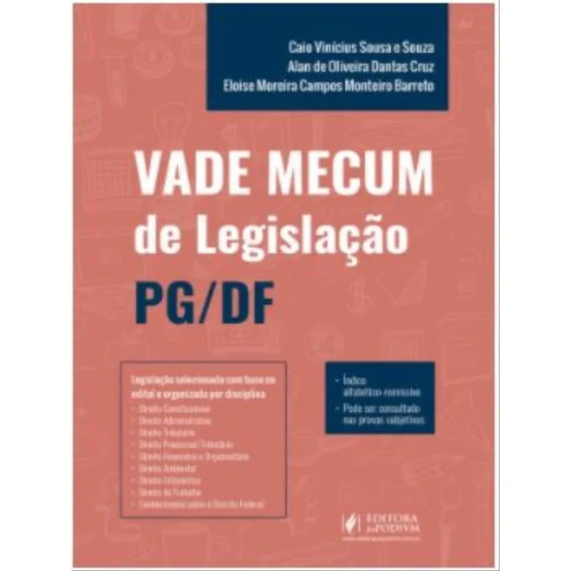 VADE MECUM DE LEGISLAÇÃO - PG-DF - 2022