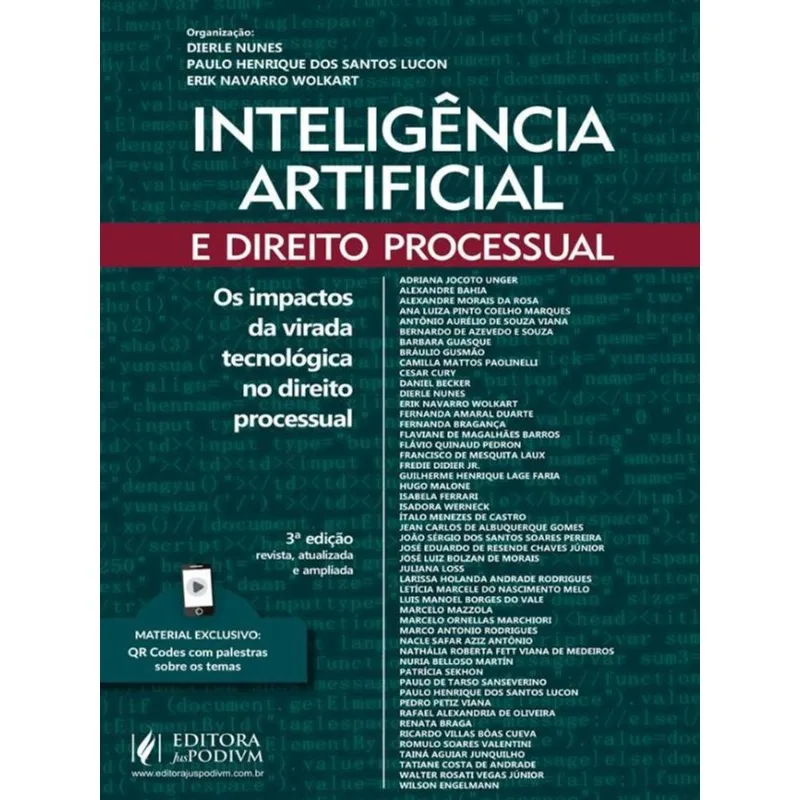 INTELIGÊNCIA ARTIFICIAL E DIREITO PROCESSUAL - 2022