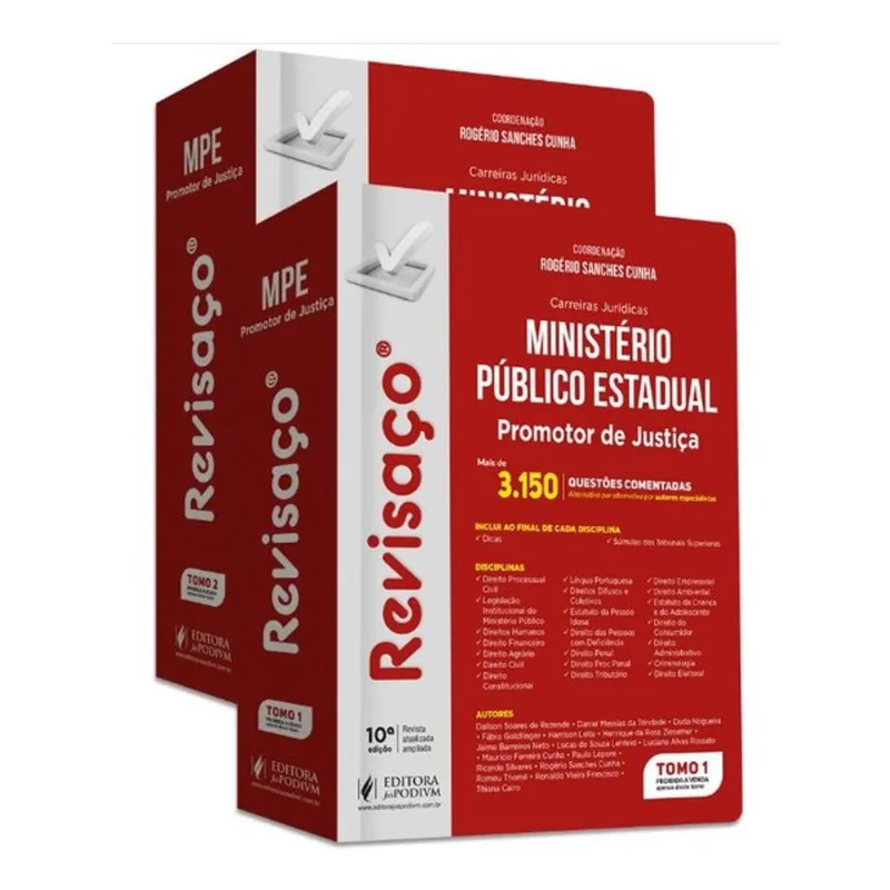 REVISAÇO - MINISTÉRIO PÚBLICO ESTADUAL - PROMOTOR DE JUSTIÇA - 2024