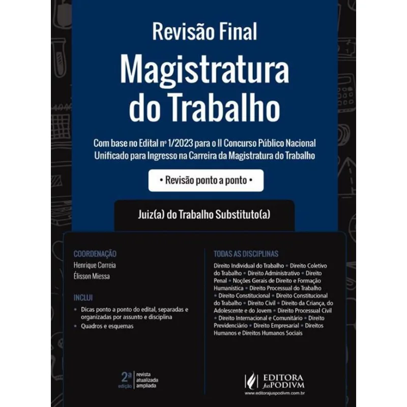 REVISÃO FINAL - MAGISTRATURA DO TRABALHO - 2023