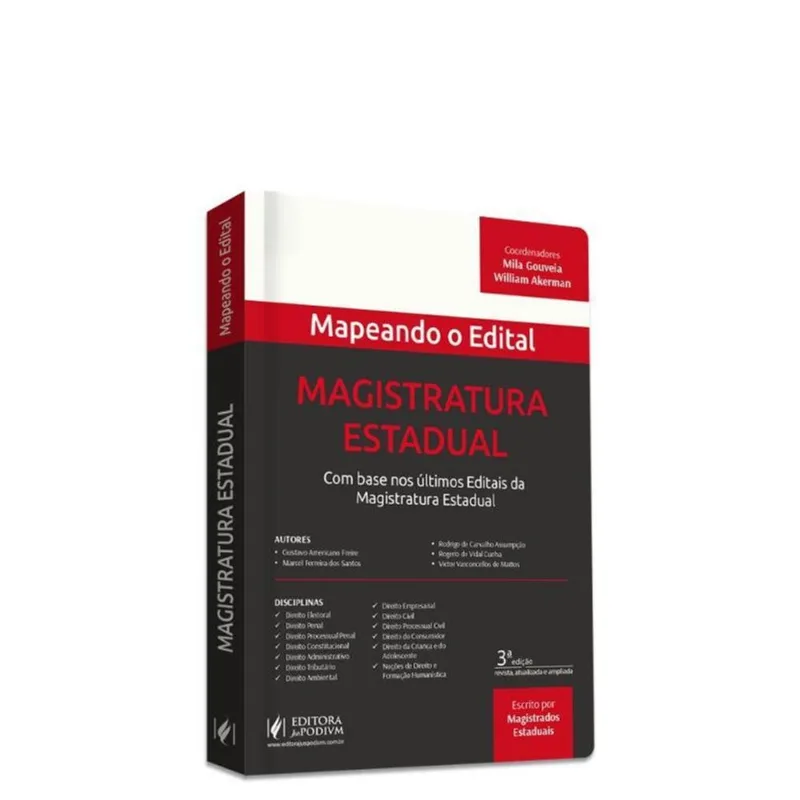 MAPEANDO O EDITAL - MAGISTRATURA ESTADUAL - 2023