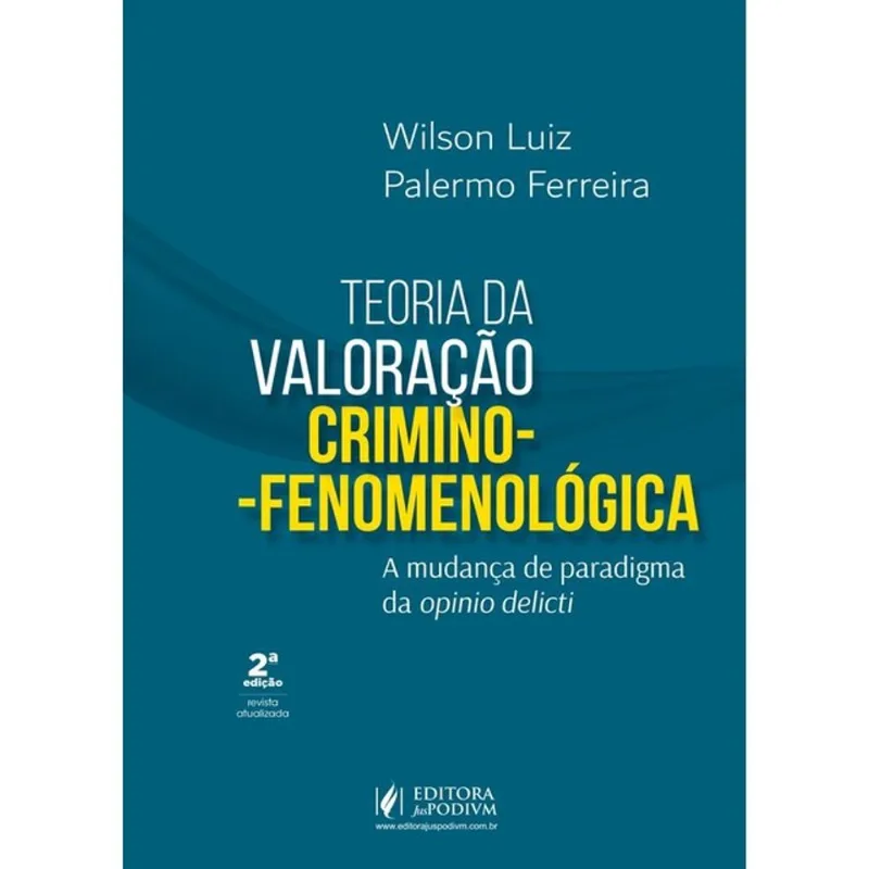 TEORIA DA VALORAÇÃO CRIMINO-FENOMENOLÓGICA - 2024