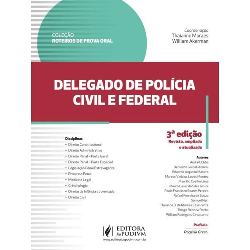 DELEGADO DE POLÍCIA CIVIL E FEDERAL - 2024