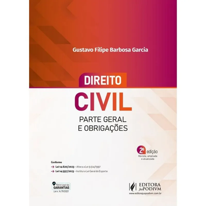 DIREITO CIVIL - PARTE GERAL E OBRIGAÇÕES - 2024
