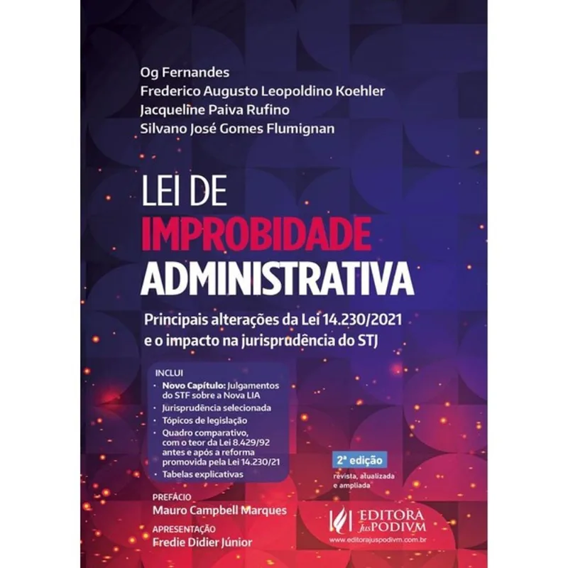 LEI DE IMPROBIDADE ADMINISTRATIVA - 2024