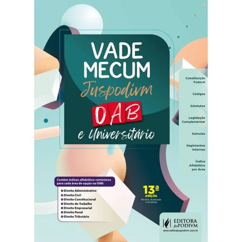 VADE MECUM OAB E UNIVERSITÁRIO - 40º EXAME DE ORDEM - 2024