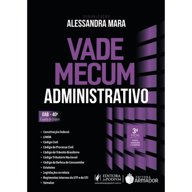 VADE MECUM ADMINISTRATIVO - 40º EXAME DE ORDEM - 2024