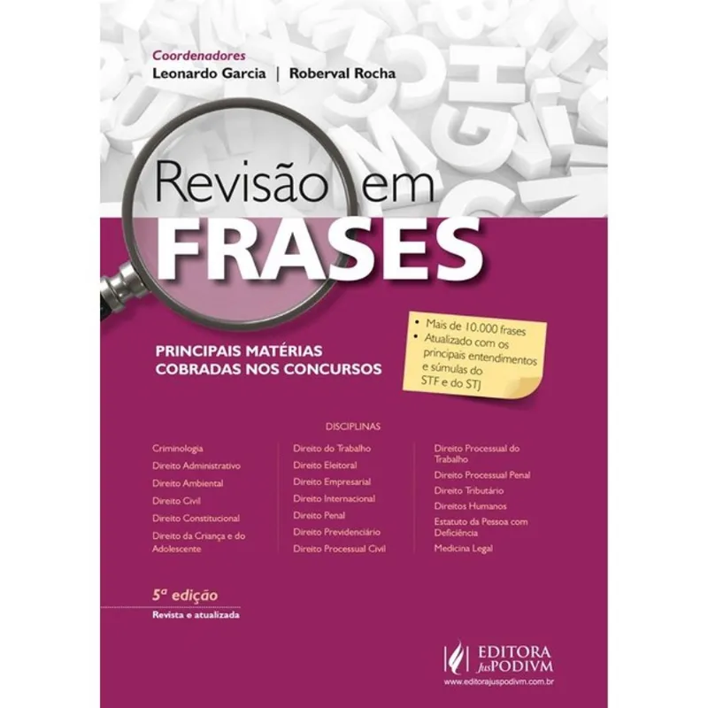 REVISÃO EM FRASES - 2024