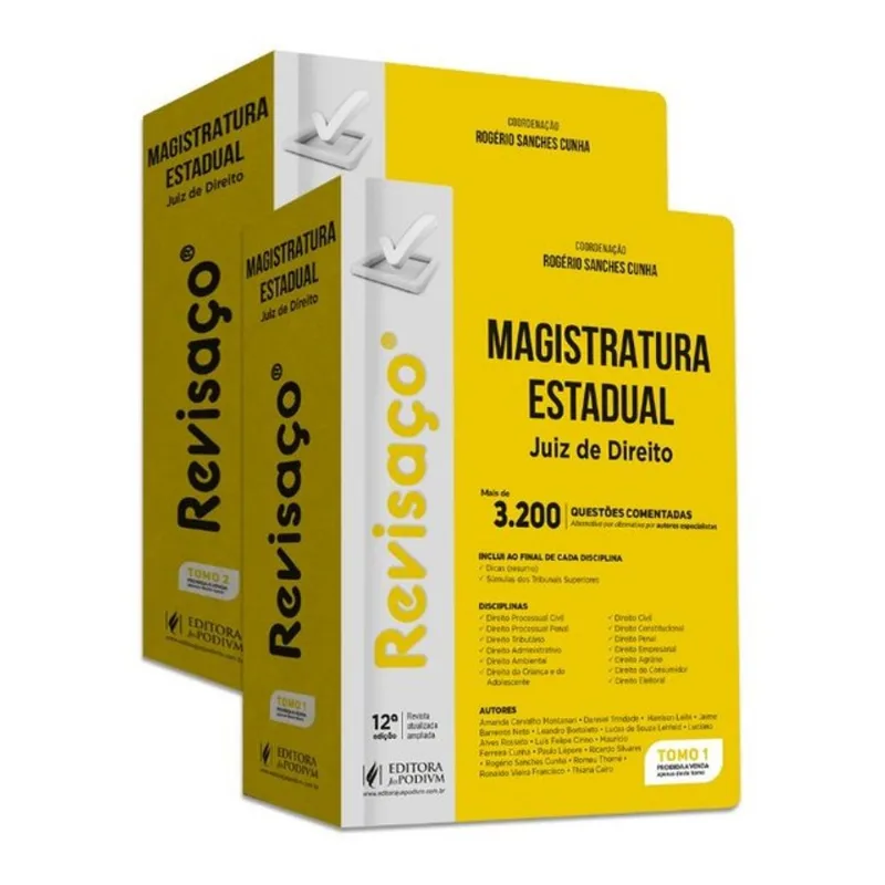 REVISAÇO - MAGISTRATURA ESTADUAL - JUIZ DE DIREITO - 2025